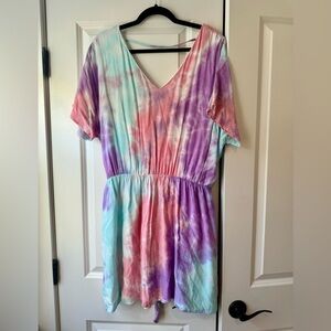 Chic Soul Tie Dye Dress